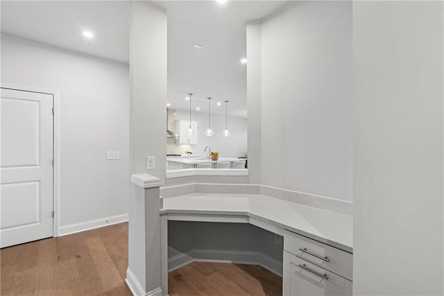 Furnished interior view inside a new home in Sierra Creek, Hoschton (Image 9).