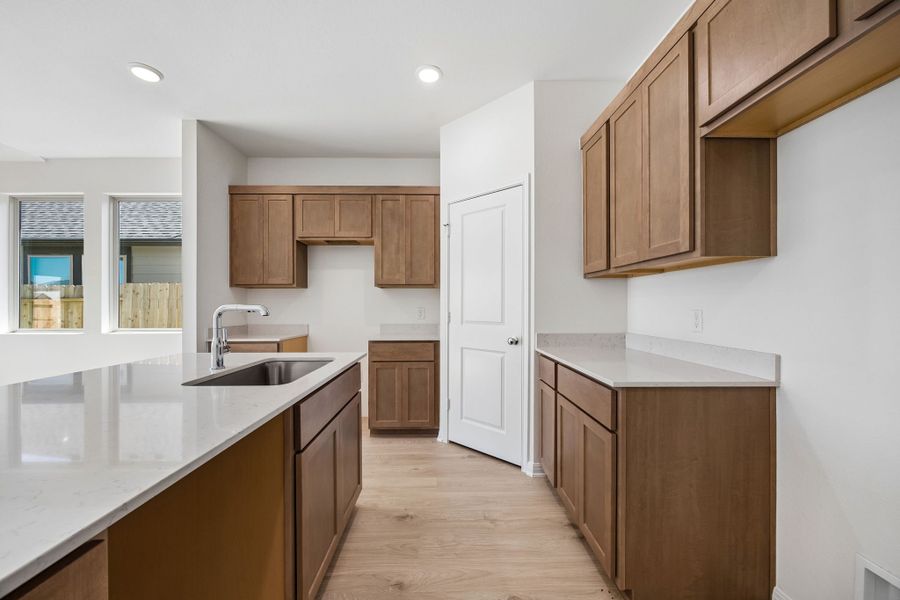Furnished interior view inside a new home in Riviera Pines, Huffman (Image 8).