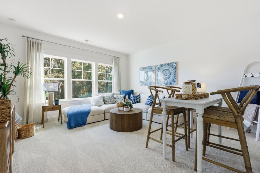 Furnished interior view inside a new home in , Summerville (Image 44).