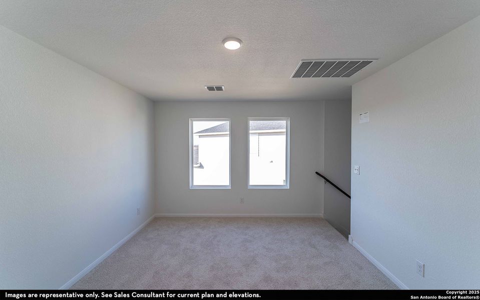 Spacious, unfurnished interior of a new home in Willow View, Converse (Image 11).