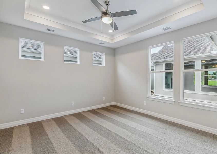 Spacious, unfurnished interior of a new home in The Courtyards at Cornerstone, Andover (Image 11). Spacious, unfurnished interior of a new home in The Courtyards at Cornerstone, Andover (Image 11).