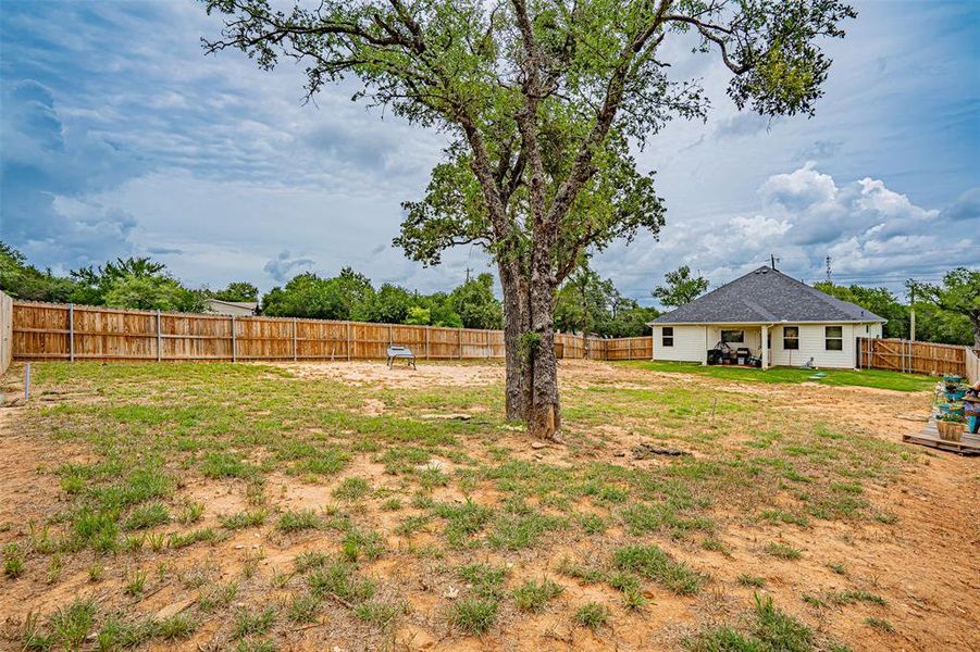 Exterior details and patio area of a home in , Granbury (Image 22). Exterior details and patio area of a home in , Granbury (Image 22).
