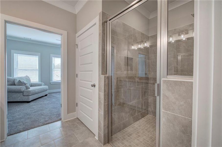 Furnished interior view inside a new home in , Cartersville (Image 17).