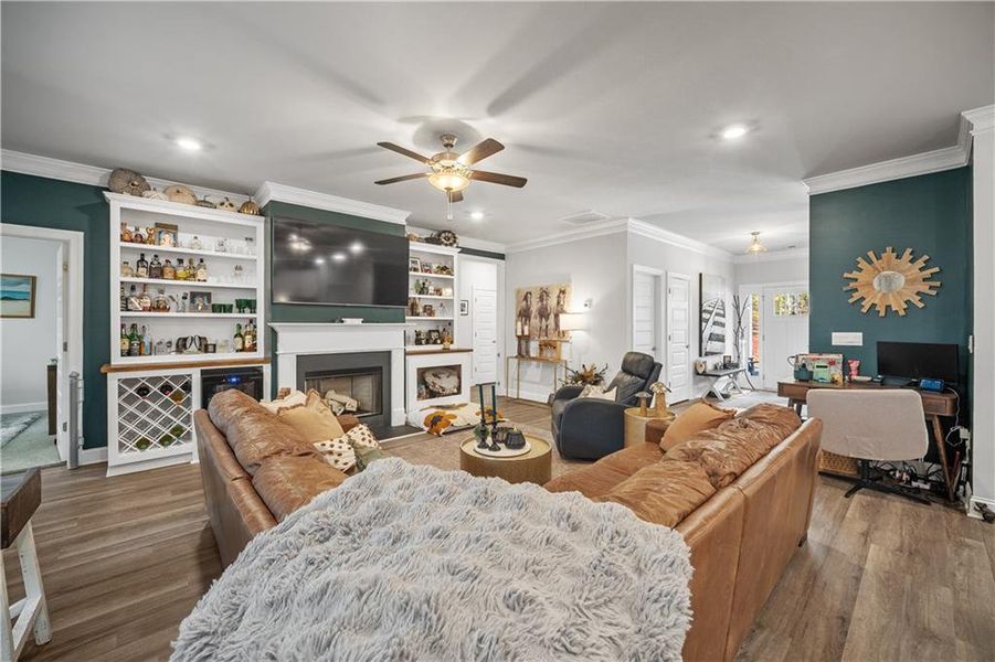 Furnished interior view inside a new home in Holiday Pines, Buford (Image 7).