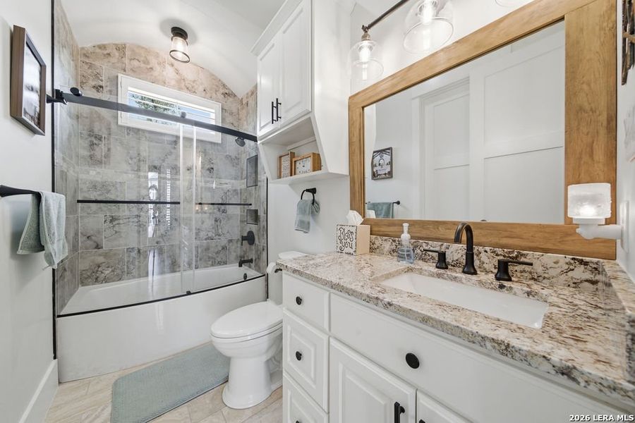 Furnished interior view inside a new home in , New Braunfels (Image 48).