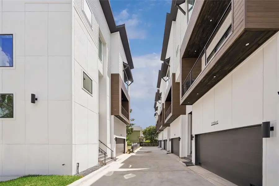Exterior details and patio area of a home in , Houston (Image 3).