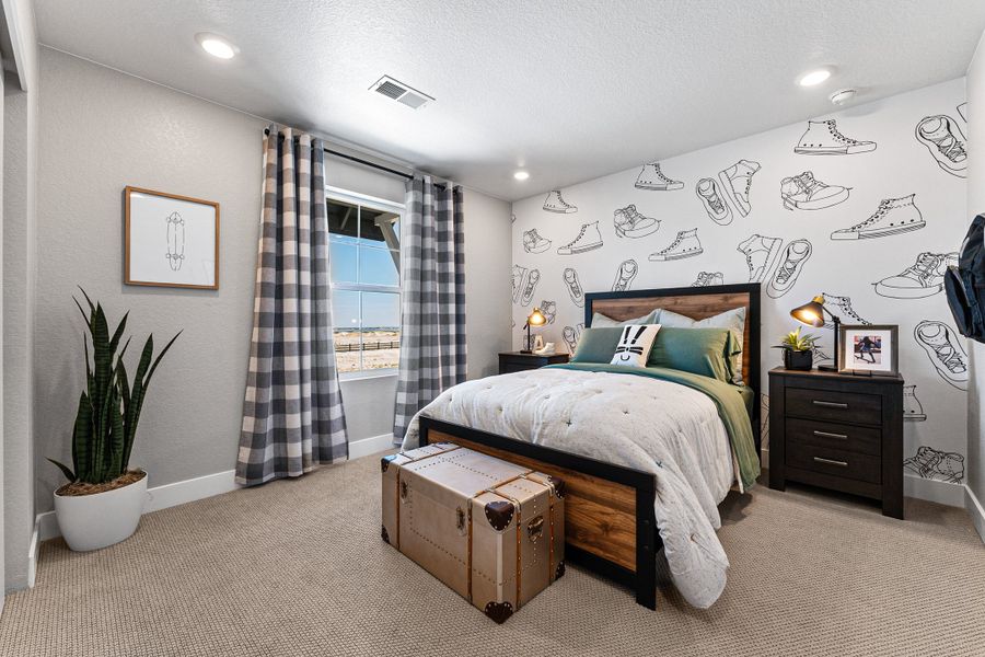 Representative furnished interior of a home built from the Windsor by Taylor Morrison in Macanta, Castle Rock (Image 38). Representative furnished interior of a home built from the Windsor by Taylor Morrison in Macanta, Castle Rock (Image 38).