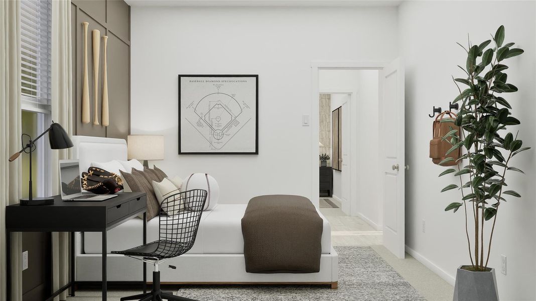 Furnished interior view inside a new home in Elm Creek, Elgin (Image 11).