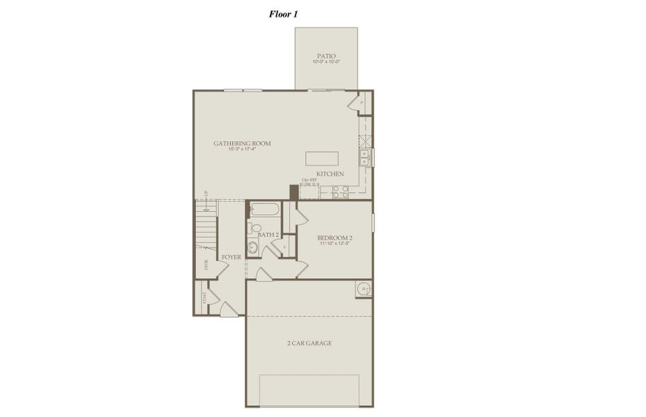 Raven first floor at Highlands of Carter's Station