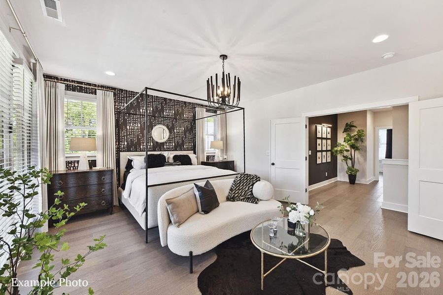 Furnished interior view inside a new home in Endhaven Terraces, Charlotte (Image 11).
