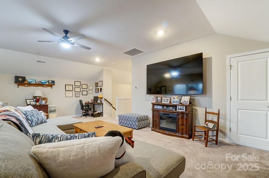 Furnished interior view inside a new home in Esplanade at Northgate, Indian Trail (Image 33).