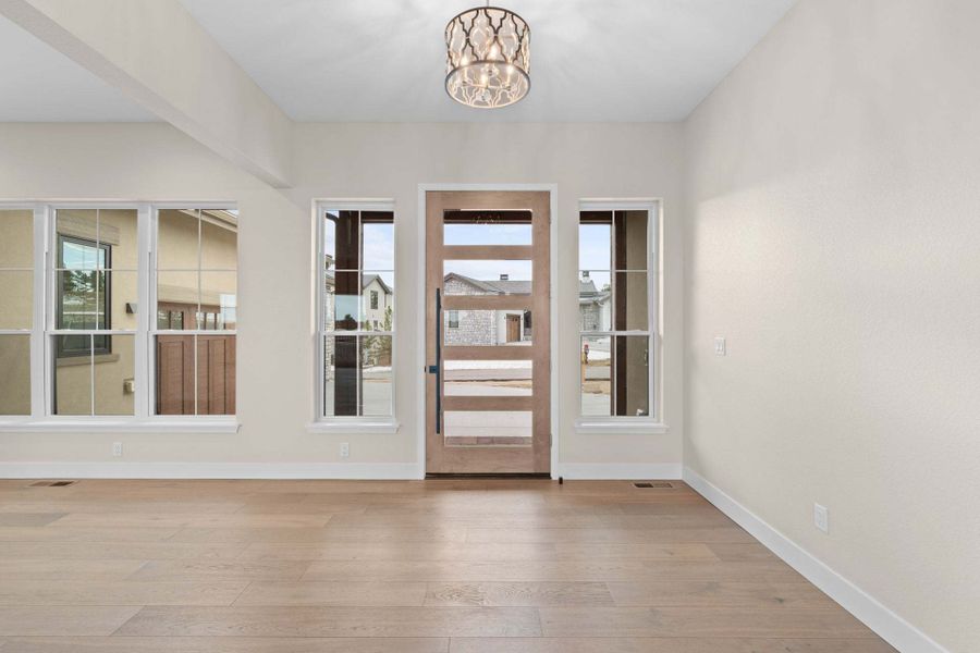 Residence 2 | Entry | V3 layout | The Summit at Castle Pines by Trumark Homes