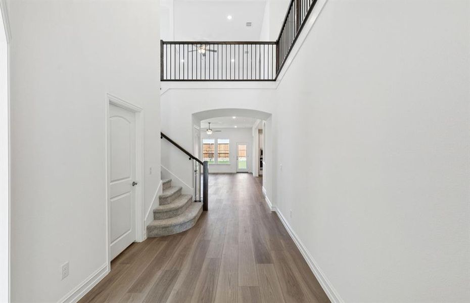 Welcoming entry into home Welcoming entry into home