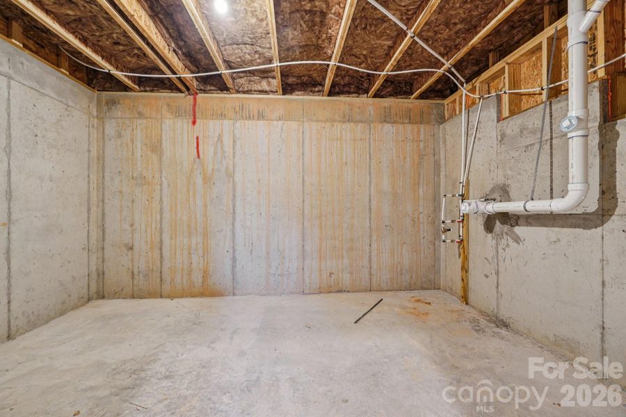 In-progress construction of a new home in Lakeshore at Windstone, Mooresville, NC (Image 40).