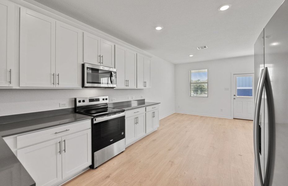 Furnished interior view inside a new home in Sonterra, Jarrell (Image 10).