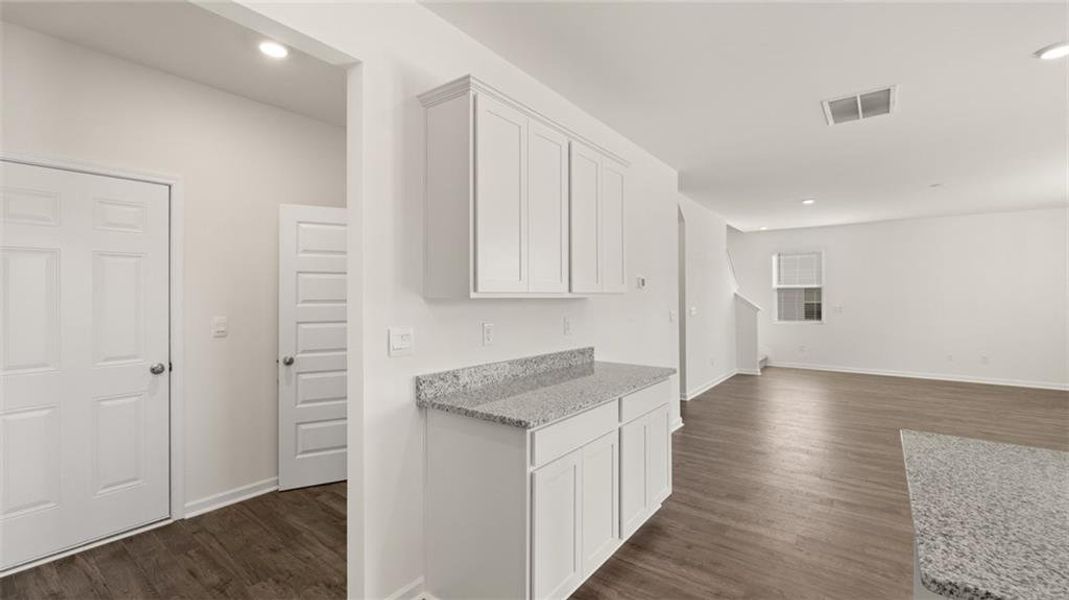 Furnished interior view inside a new home in Bridle Creek, Locust Grove (Image 9).