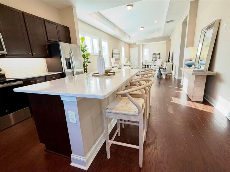 Furnished interior view inside a new home in , Newnan (Image 31).