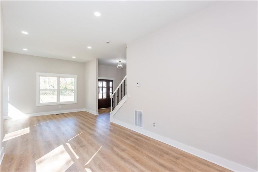 Spacious, unfurnished interior of a new home in , East Point (Image 30).