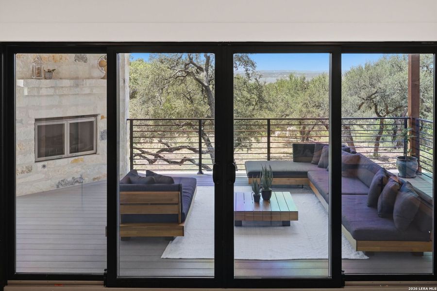 Exterior details and patio area of a home in , Canyon Lake (Image 25).