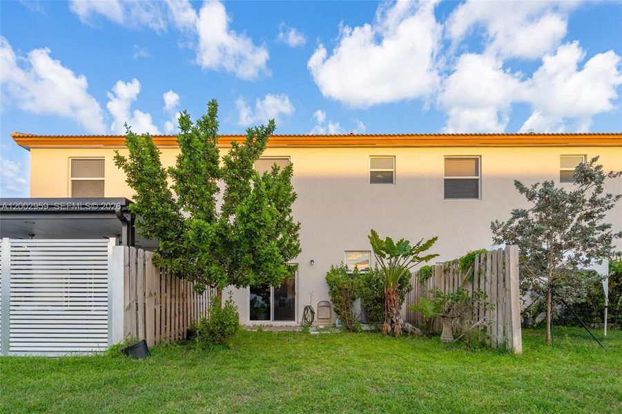 Exterior details and patio area of a home in , Miami (Image 3).