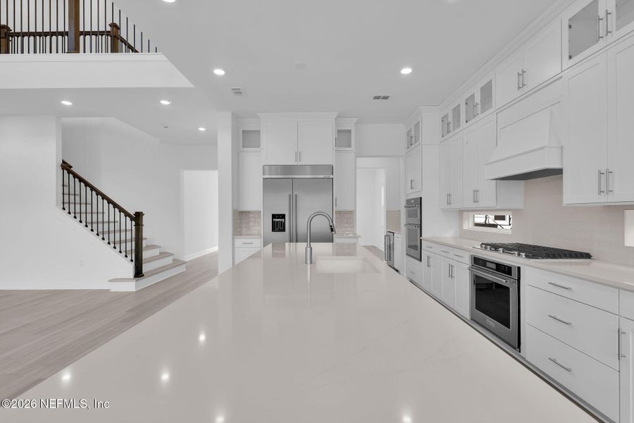 Furnished interior view inside a new home in The Landings at Saint Johns, St. Johns (Image 8).