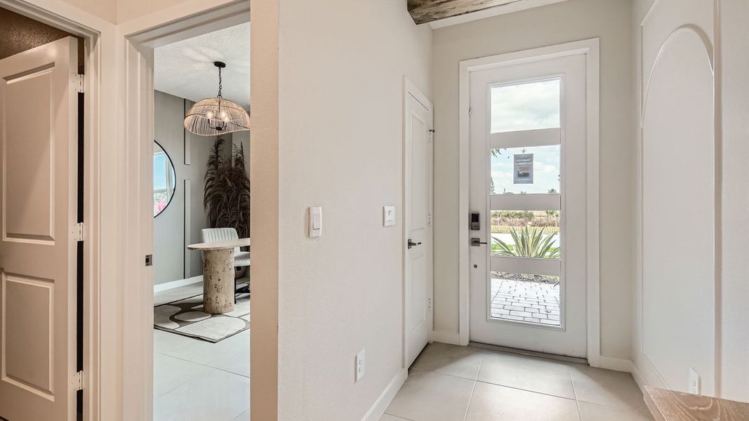 Furnished interior view inside a new home in Sandpiper Square, Stuart (Image 6).