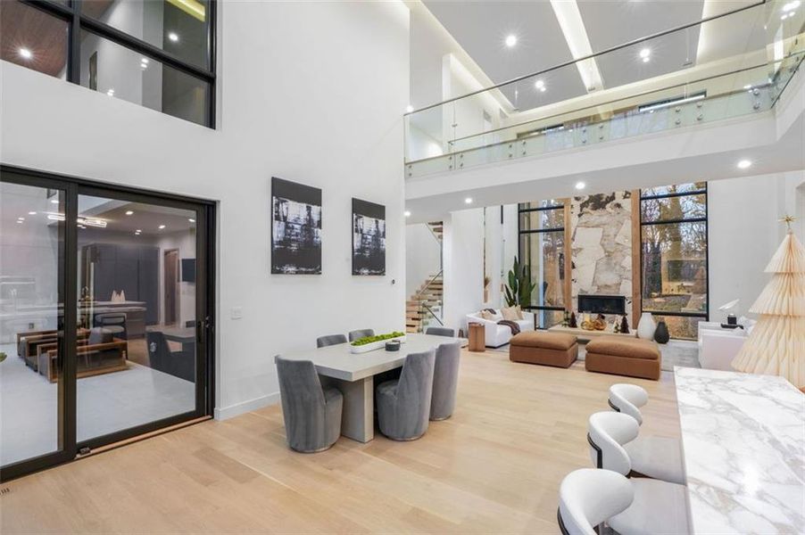 Furnished interior view inside a new home in , Roswell (Image 65). Furnished interior view inside a new home in , Roswell (Image 65).