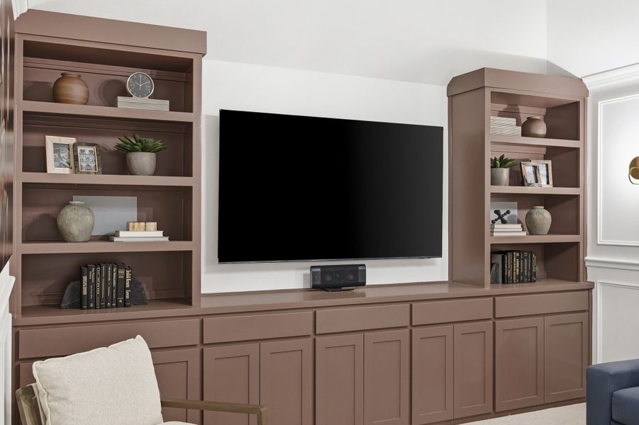 Furnished interior view inside a new home in Providence Cove, McKinney (Image 45).