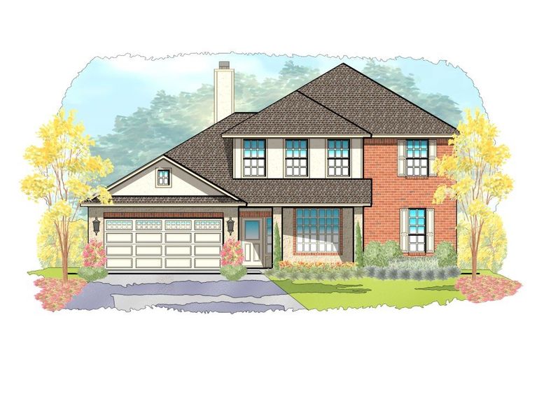 Representative rendering of the exterior for the Austin by Steve Klein Custom Builder (Image 1). Representative rendering of the exterior for the Austin by Steve Klein Custom Builder (Image 1).