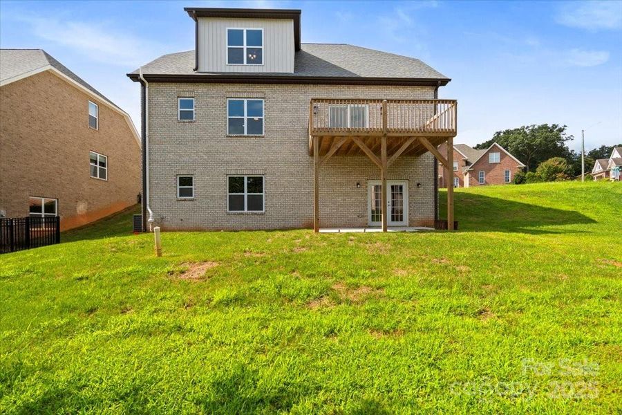 Front exterior of a new home in , Hickory, NC, highlighting curb appeal (Image 20).