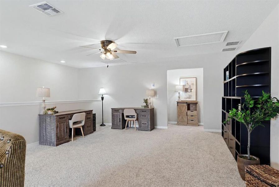 Furnished interior view inside a new home in , Parrish (Image 33).