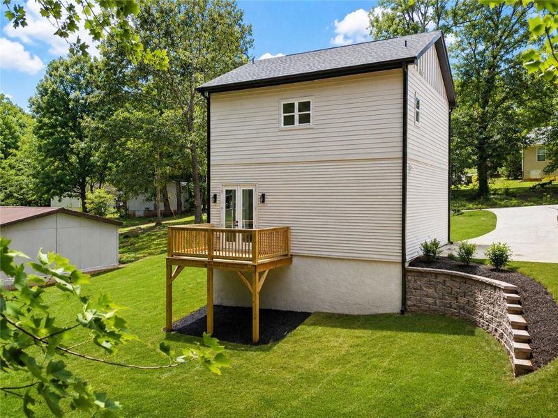 Exterior details and patio area of a home in , Cumming (Image 23).