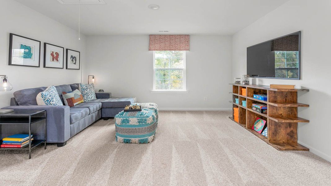 Furnished interior view inside a new home in Havencrest, Greensboro (Image 28).