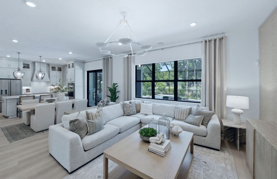 Representative furnished interior of a home built from the Imperial by Pulte Homes in Grandura, Sarasota (Image 12). Representative furnished interior of a home built from the Imperial by Pulte Homes in Grandura, Sarasota (Image 12).