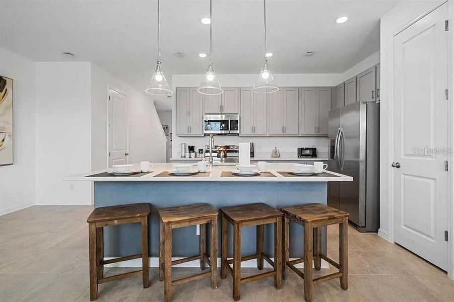 Furnished interior view inside a new home in , Davenport (Image 5).