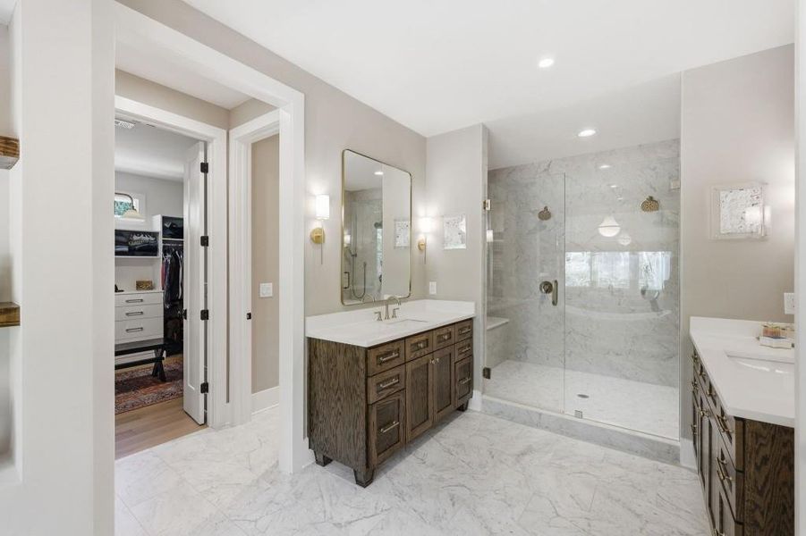 Furnished interior view inside a new home in , Chamblee (Image 35).