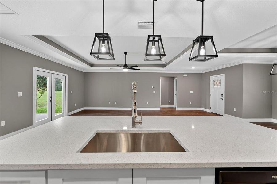 Close-up of interior finishes inside a home in , Dade City (Image 16). Close-up of interior finishes inside a home in , Dade City (Image 16).