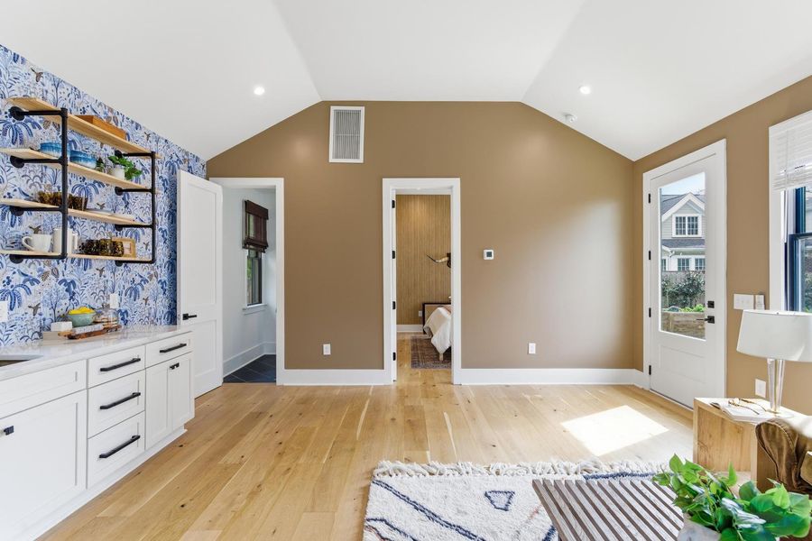 Furnished interior view inside a new home in , Charleston (Image 14).