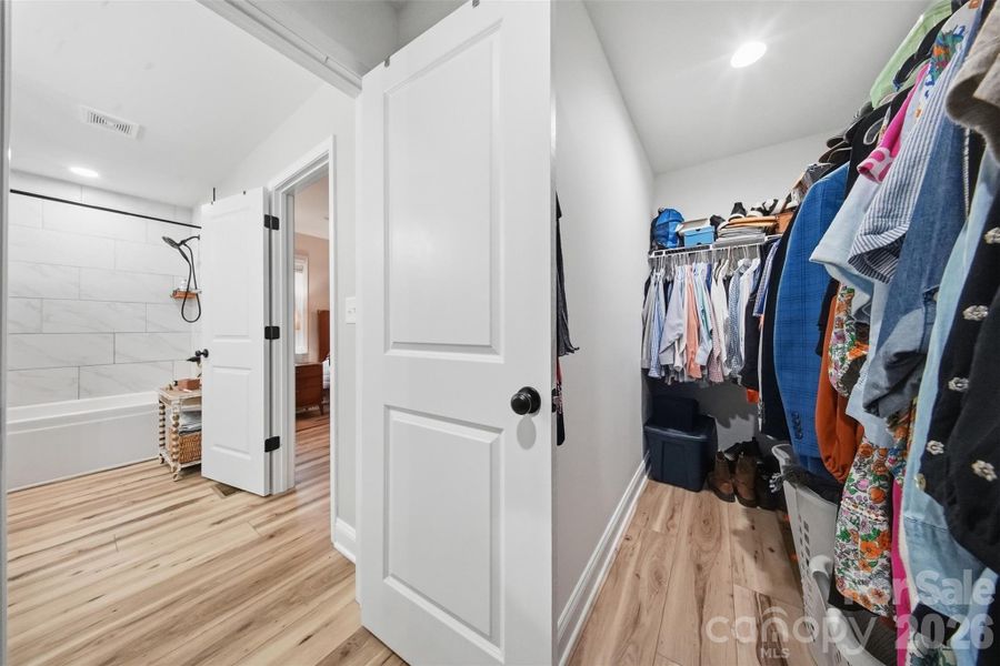 Furnished interior view inside a new home in , Crouse (Image 7).