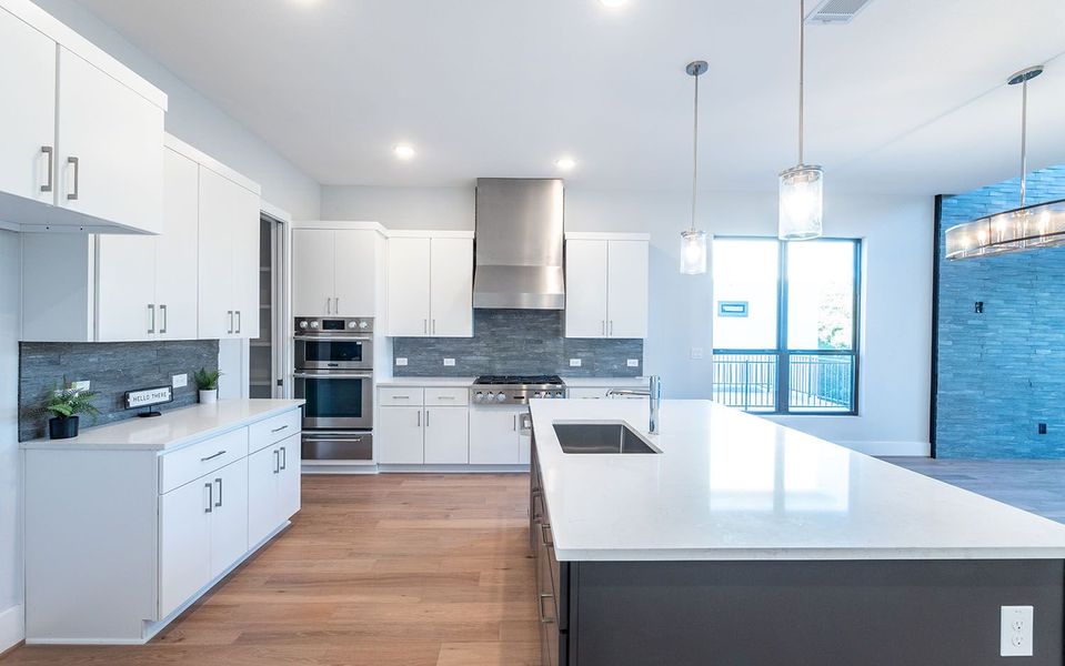 Furnished interior view inside a new home in Preserve at Lakeway, Lakeway (Image 6). Furnished interior view inside a new home in Preserve at Lakeway, Lakeway (Image 6).