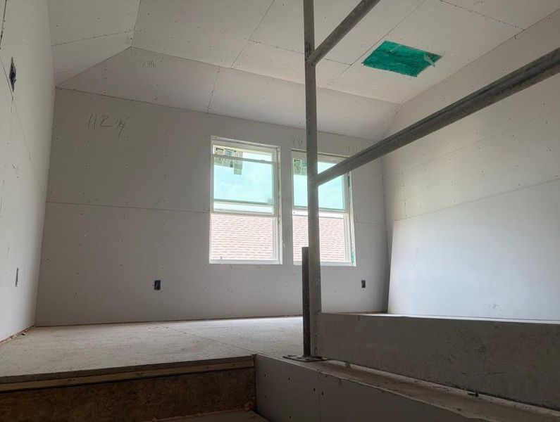 In-progress construction of a new home in La Cima, San Marcos, TX (Image 9).