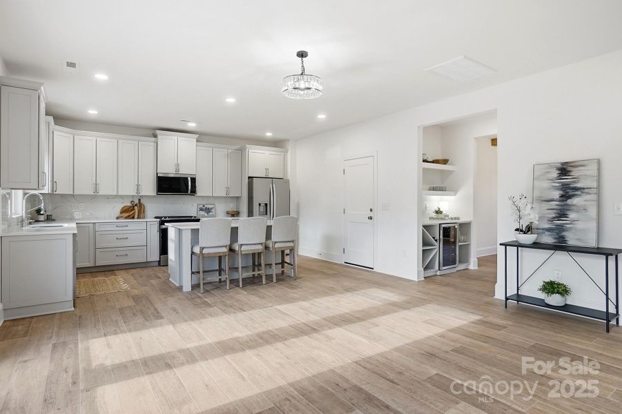 Furnished interior view inside a new home in , Mooresville (Image 13).