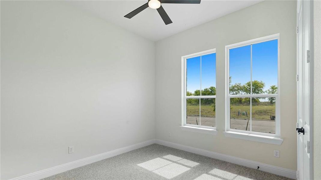 Spacious, unfurnished interior of a new home in Clearview Ranch, Royse City (Image 17). Spacious, unfurnished interior of a new home in Clearview Ranch, Royse City (Image 17).