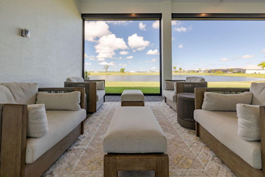 Exterior details and patio area of a home in , Port St. Lucie (Image 32).