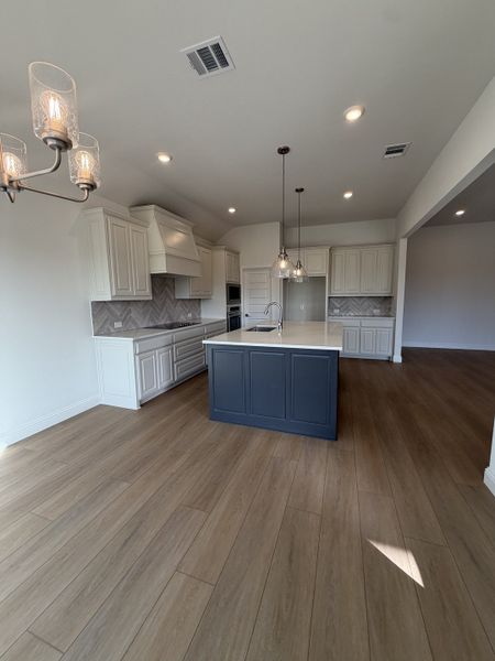 Kitchen View from Dining  - Construction Update 9.16