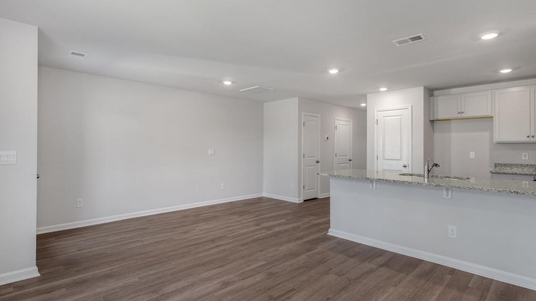 Spacious, unfurnished interior of a new home in The Landing at Sidbury Station, Castle Hayne (Image 22).