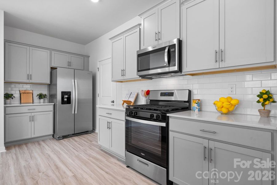 Furnished interior view inside a new home in The Hamptons at Hickory, Hickory (Image 6).