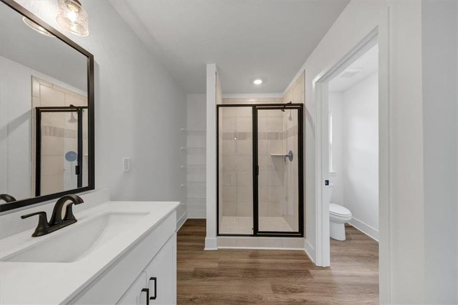 Furnished interior view inside a new home in Canterbury Villas, Carrollton (Image 5).