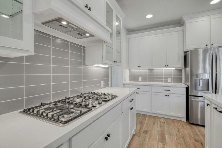 Furnished interior view inside a new home in Lariat 45', Liberty Hill (Image 5).