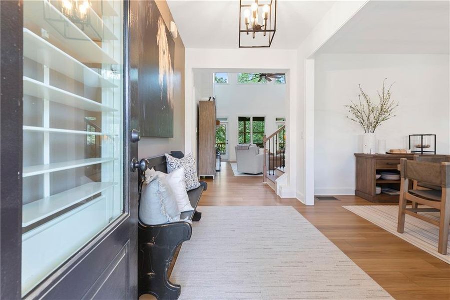 Furnished interior view inside a new home in , Cartersville (Image 22). Furnished interior view inside a new home in , Cartersville (Image 22).